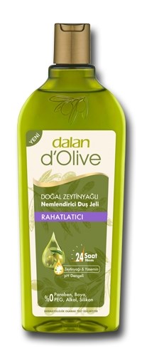Гель д/душа Dalan D'Olive "Увлажнение и расслабление" 400 (12 шт) - фото 825420
