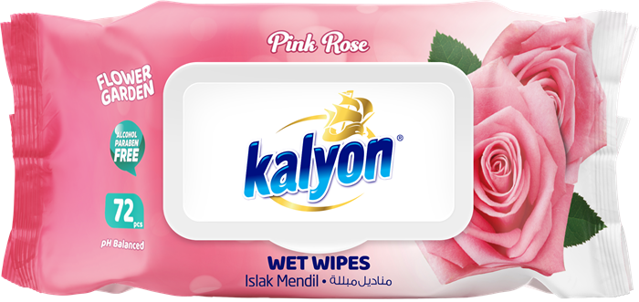 Kalyon Влажные Салфетки Роза 72 шт (12 шт) - фото 826366