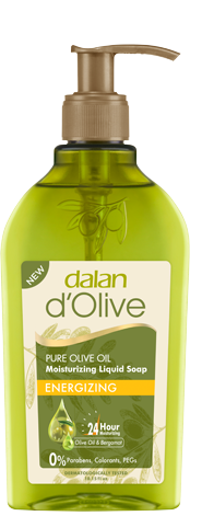 DALAN d'Olive Мыло жидкое Заряд бодрости (чистое масло оливы и бергамота) 300 мл (12 шт) - фото 826431