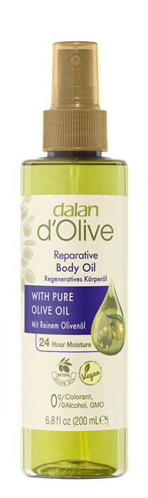 DALAN d'Olive Масло Спрей д/тела Увлажняющее и восстанавливающее (Олива, кунжут, соя) 200 мл (12 шт) - фото 826456