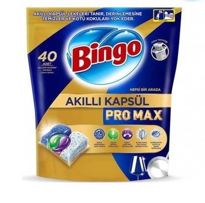 BINGO SMART DISHWASH PRO MAX (Капсулы для Посуд-й Машины) 40шт (5 шт) - фото 826609