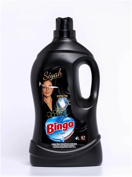 BINGO средство для стирки (LIQUID DET BLACK) 4л (4 шт) - фото 826613