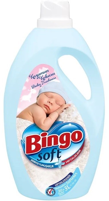 BINGO SOFT кондиционер для белья "BABY FRESHNESS" 3л (6 шт) - фото 826715