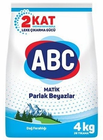 АВС Стиральный порошок  Горная свежесть 4 кг.  (4 шт) - фото 826724