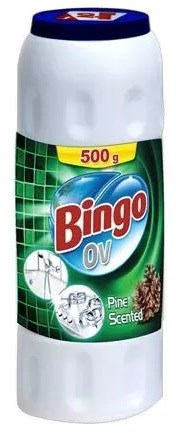 Чистящий порошок BINGO OV ХВОЙНЫЙ 500 гр (10 шт) - фото 826735