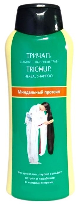 Trichup Шампунь для волос Миндальный протеин 200 мл (6/48 шт) - фото 826740