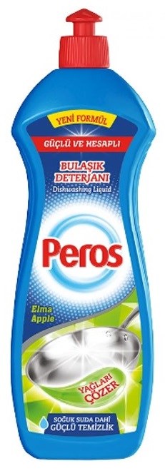 PEROS Средство для мытья посуды "ЯБЛОКО" (СИНЯЯ ТАРА) 750мл (12 шт) - фото 826786