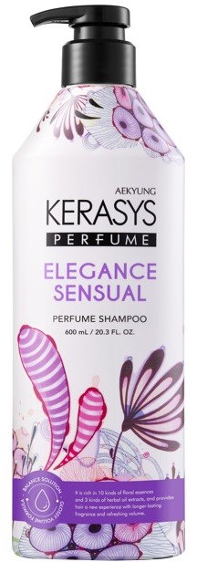 Aekyung Kerasys Perfume Rose Violet Шампунь Парфюмированный для Объема и Блеска Волос 400 мл - фото 826860