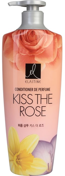 Elastine Kiss The Rose Парфюмированный Шампунь Для Волос 600 мл - фото 826862