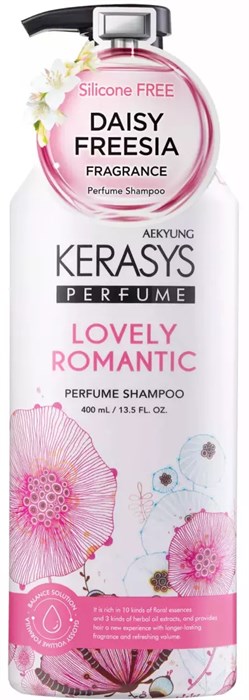Aekyung Kerasys Perfume Daisy Freesia Шампунь Парфюмированный для Объема и Блеска Волос 400 мл - фото 826867