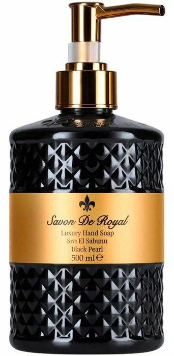 Savon de royal мыло жидкое (LUXURY) (черный) 500 мл (12 шт) - фото 827001