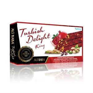 Ali baba рахат-лукум с фисташковое со вкусом граната, с барбарисом. 225гр. 1/32шт. - фото 827302