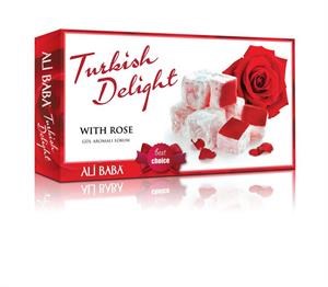 Ali baba рахат-лукум с роза 454гр. 1/12шт. - фото 827318