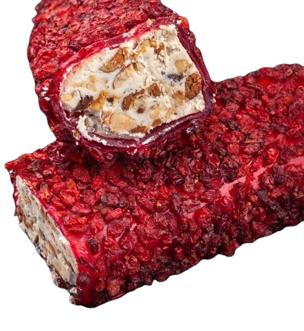 Anadolu лукум со вкусом граната, кремом и орехами в барбарисе вес (A11) - фото 827381