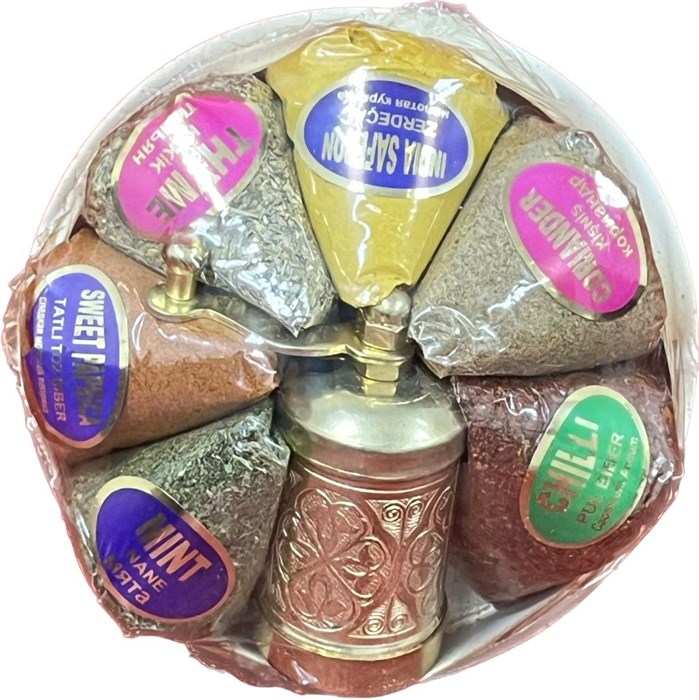 ANTGÜL Ассорти приправа с мини-мельницей. 200гр. 1/8шт. - фото 827416