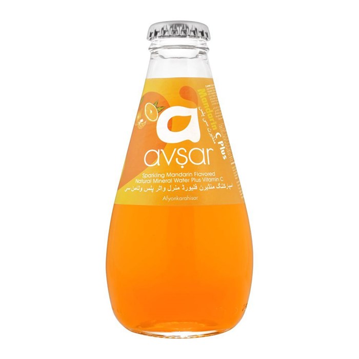 AVSAR  минеральная вода с вкусом Мандарин с PLUS 200мл. 1/24шт. - фото 827506