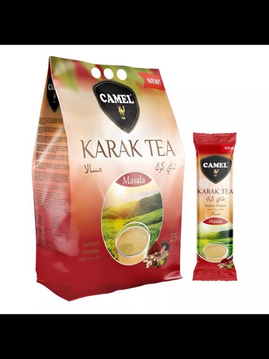 CAMEL INSTANT KARAK TEA MASALA Карек чай масала 20гр. 1/25шт.*24бл. - фото 827714