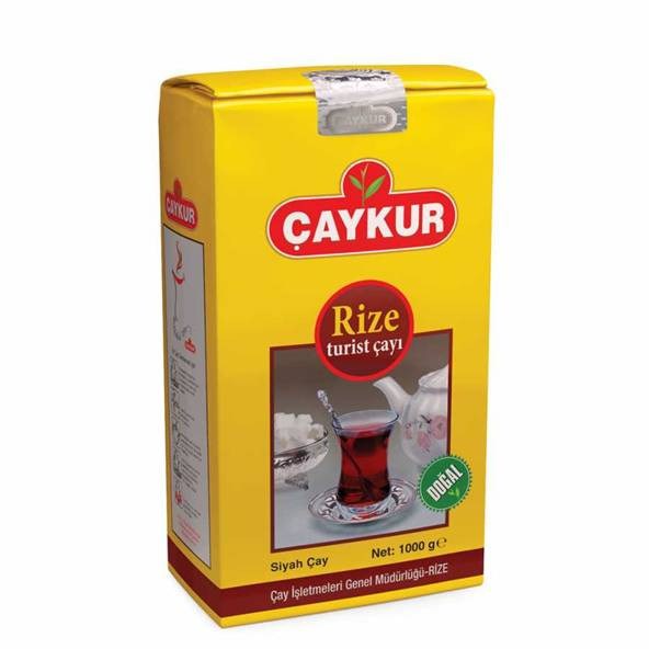 Caykur Чай чёрный  Rize turist  1000гр.  1/10шт. - фото 827745