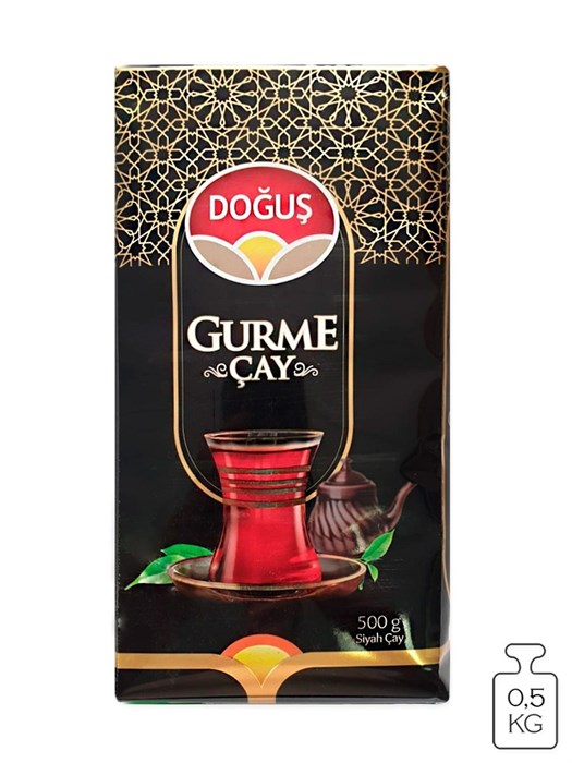Dogus чай Gurme чёрный 500гр. 1/12шт. - фото 827927