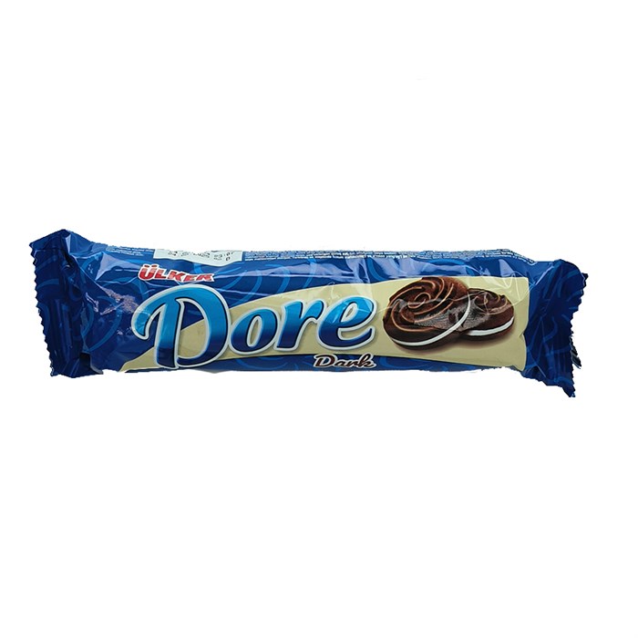 DORE Бисквитное печенье с какао и кремом  73гр. 1/24шт. - фото 827959