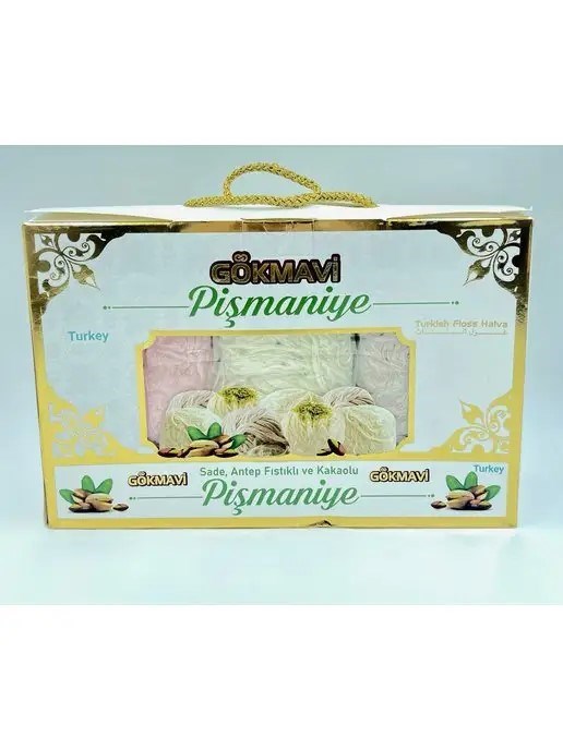 Gökmavi Пишмание ассорти подарочная сумка 450гр. 1/12шт. - фото 828183