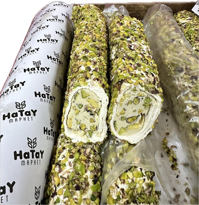 Hatay Market Sultan princ Antep kaplama ici Antep ореховый крем с фисташками.Посыпка сверху фисташками. 1/5кг. - фото 828395