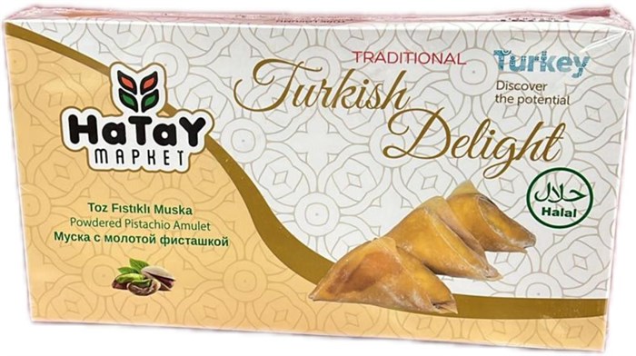 Hatay Market Toz Fistikli Muska Муска с молотой фисташкой 400гр. 1/18шт. - фото 828414