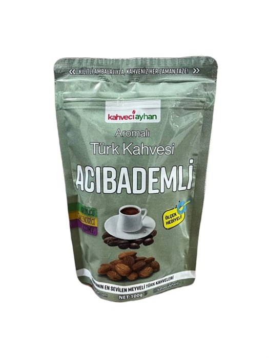 Kahveciayhan кофе со вкусом горького миндаля 100гр. 1/20шт. - фото 828550