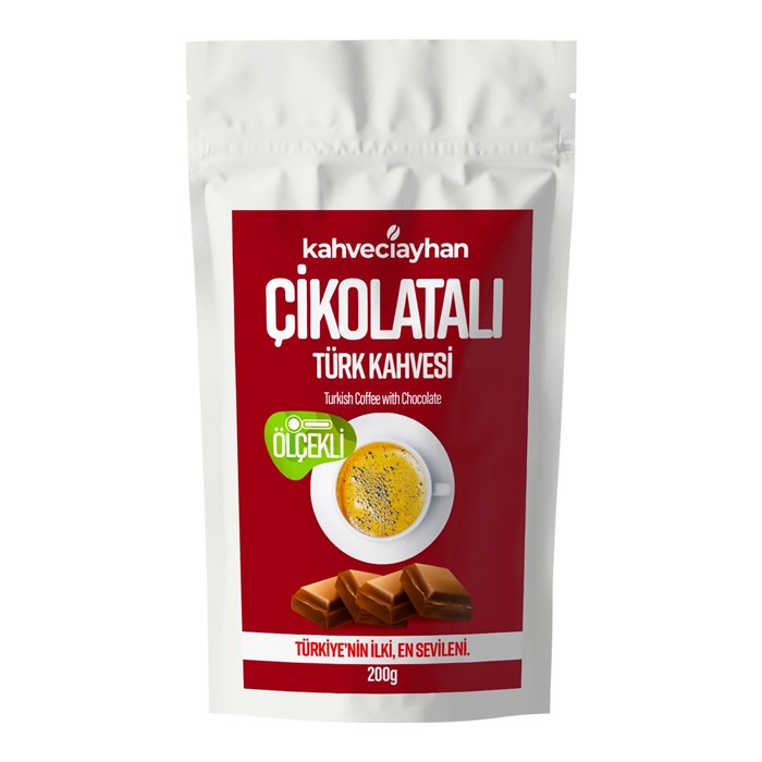 Kahveciayhan кофе со вкусом шоколада 200гр. 1/30 - фото 828555