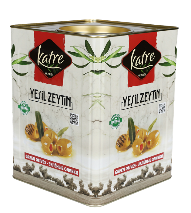 Katre зеленые оливки на гриле 4XL (141-160) 2.5кг. - фото 828592