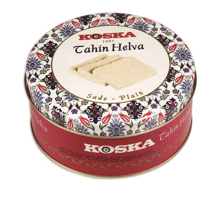 Koska халва кунжутная в металлической упаковке 350гр. 1/12 - фото 828684