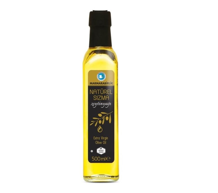 Marmarabirlik sizma extra virgin оливковое масло 500мл. 1/12шт.  стекло - фото 828862
