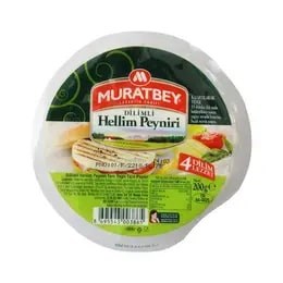 MURATBEY Сыр халуми нарезанные на 4 куска 200 гр (HELLIM PEYNIRI 4 DILIM) - фото 828961