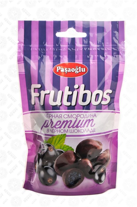 Pasaoglu Frutibos ПРИМИУМ смородина в темном шоколаде 100гр. 1/55шт. - фото 829116
