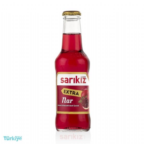 SARIKIZ EXTRA NAR SODA ЭКСТРА ГРАНАТ СОДА 200мл. 1/24шт. - фото 829355