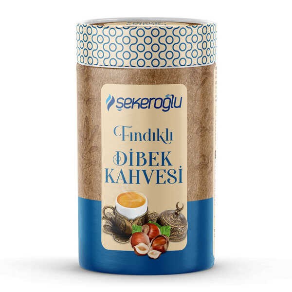 Sekeroglu Кофе с фундуком dibek kahvesi 200гр.  1/12шт. - фото 829368