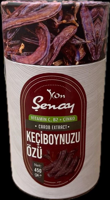 SENAY Экстракт рожкового дерева холодного отжима (ВИТАМИН С, B2+ЦИНК ) 450гр. 1/12шт. - фото 829380