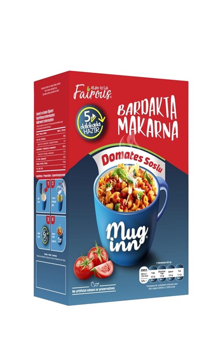 SHAZEL макароны быстрого приготовления в томатном соусе  65гр  1/24 - фото 829417