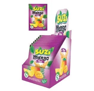 SUZI INTANT POWDER DRINK ORENGE FLAVORED напитки порошок  сушеный со вкусом манго. 1/24шт. - фото 829510