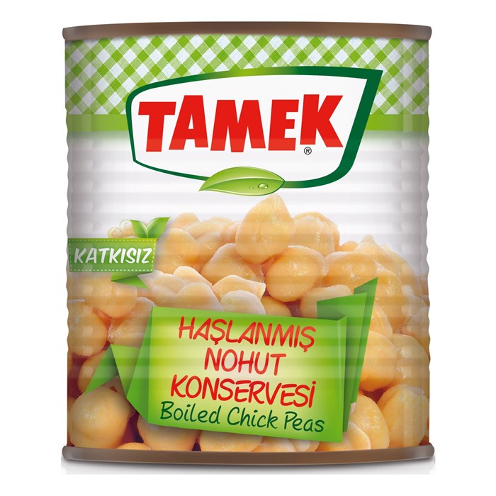 Tamek вареный нут 800гр.*12шт. - фото 829549