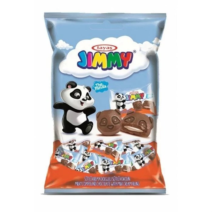 Tayas шоколад молочный JIMMY MILKY с добавлением балого шоколада 40гр. 1/24шт.*6бл. - фото 829634