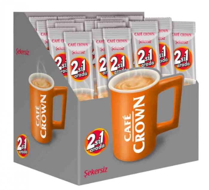 ULKER CAFE CROWN 2в1 sade 11гр. 1/24шт.*8бл. - фото 829739