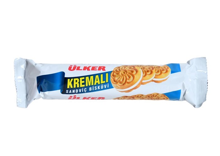 Ulker KREMALI печенье с кремовой начинкой 61гр. 1/24шт. - фото 829824