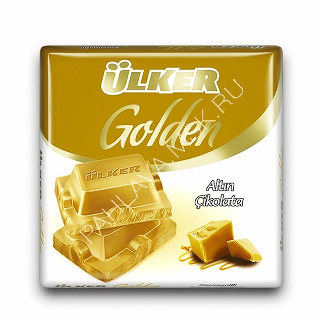 Ulker шоколад белый с карамелью 60гр. 1/6шт*6бл. - фото 829855