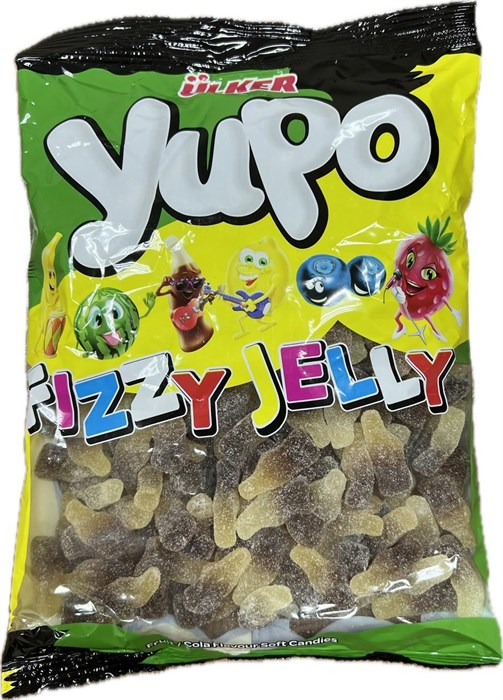 Ulker yupo jelly пакет кислая кола 1000гр. 1/12шт. - фото 829895
