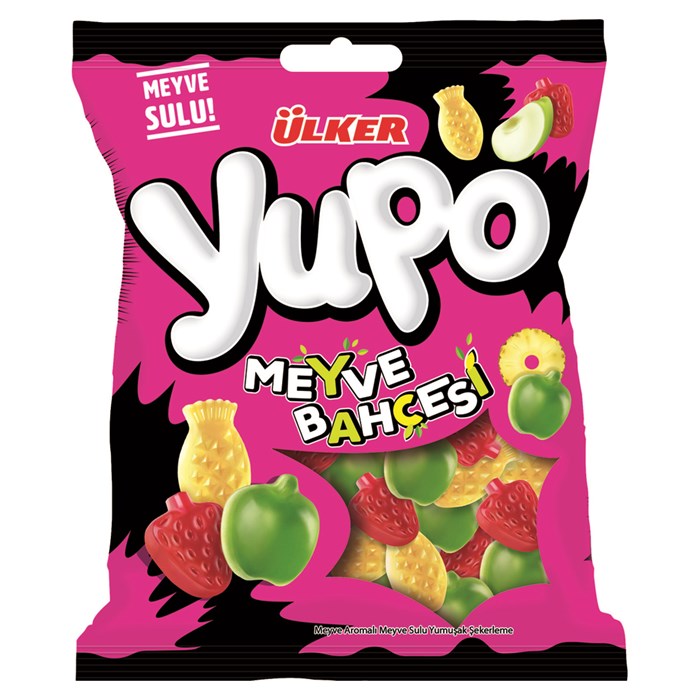 Yupo блок (жевательный мармелад ассорти 4 вкуса) 20гр.*36*6бл. - фото 829994