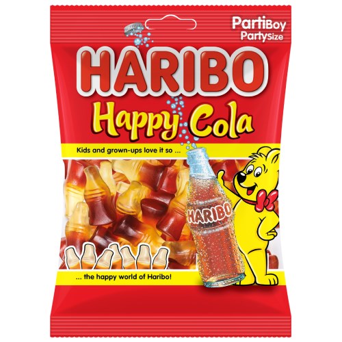 Жев.мармелад “Haribo” 80 гр Бутылка кола 1/30шт. - фото 830041