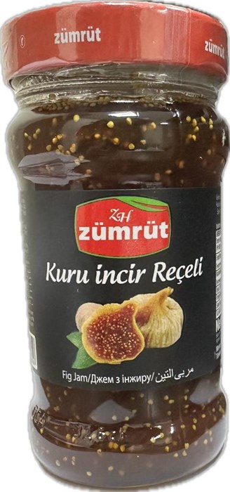 ZUMRUT варенье с инжиром 380гр. 1/12шт. - фото 830083
