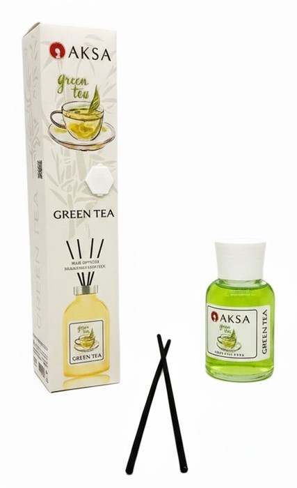 Диффузор AKSA GREEN TEA 50 МЛ (80 шт в коробке) - фото 830101