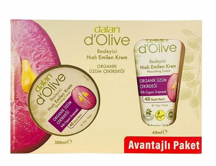 Подарочный набор Dalan d'Olive с Виноградными Косточками 360 гр. (6 шт в коробке) - фото 830152